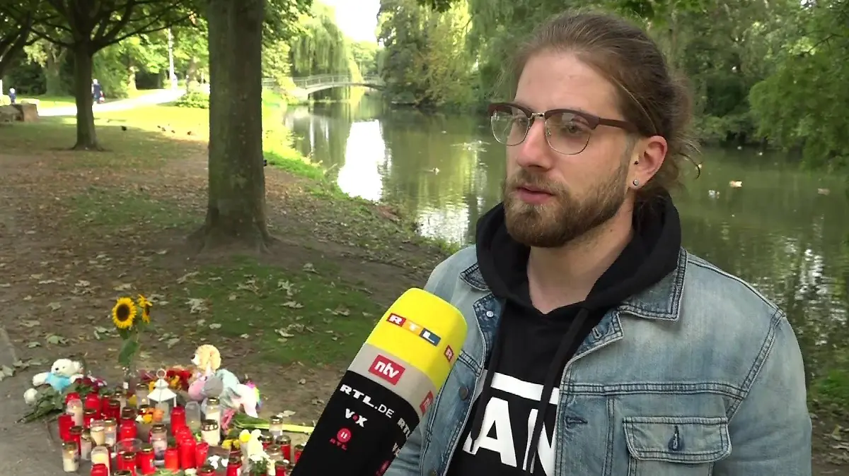 Daniel Grote war ein Mitschüler der getöteten 25-jährigen Hannah S.