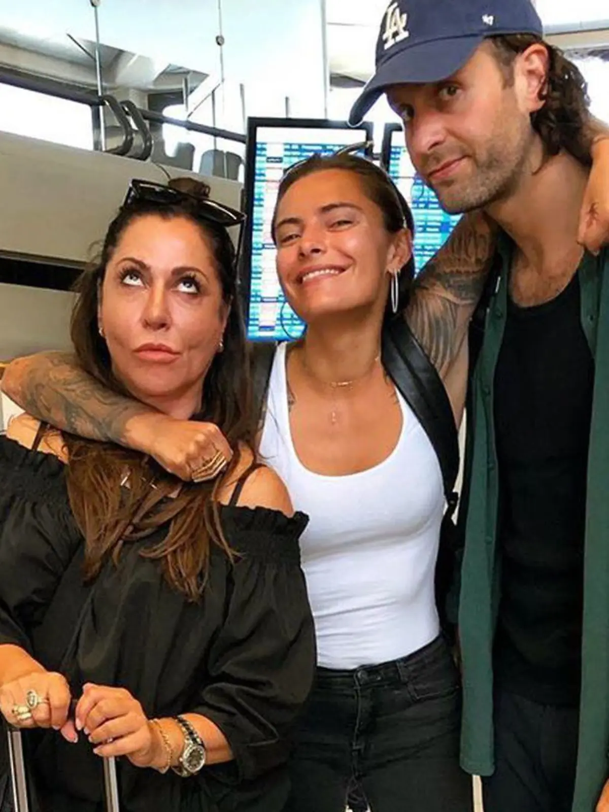 Simone Thomalla mit Tochter Sophia und Freund Silvio Heinevetter
