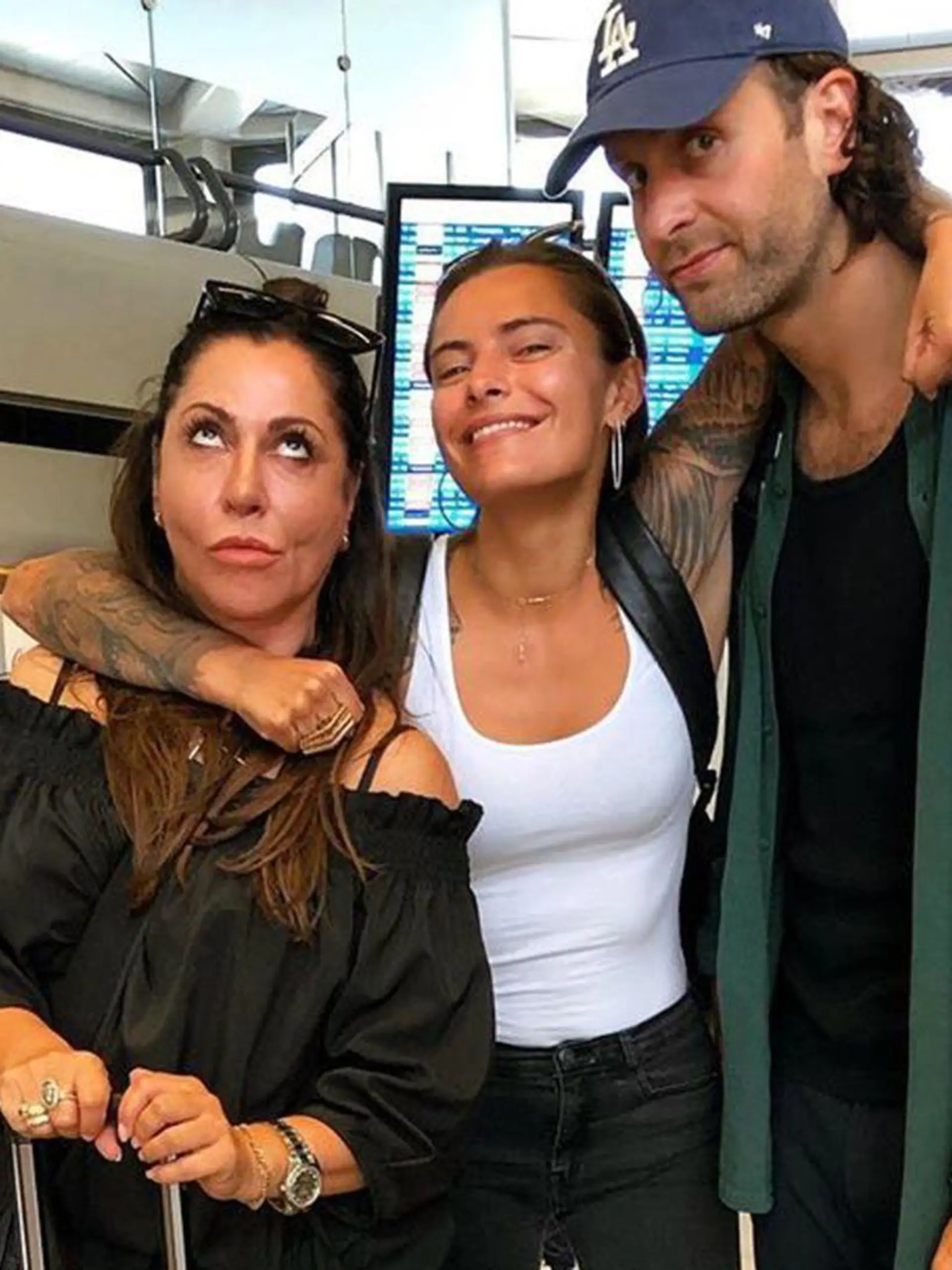 Simone Thomalla mit Tochter Sophia und Freund Silvio Heinevetter
