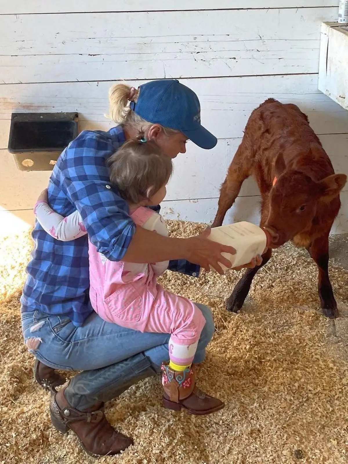 Oma Yolanda Hadid mit Enkeltochter Khai.