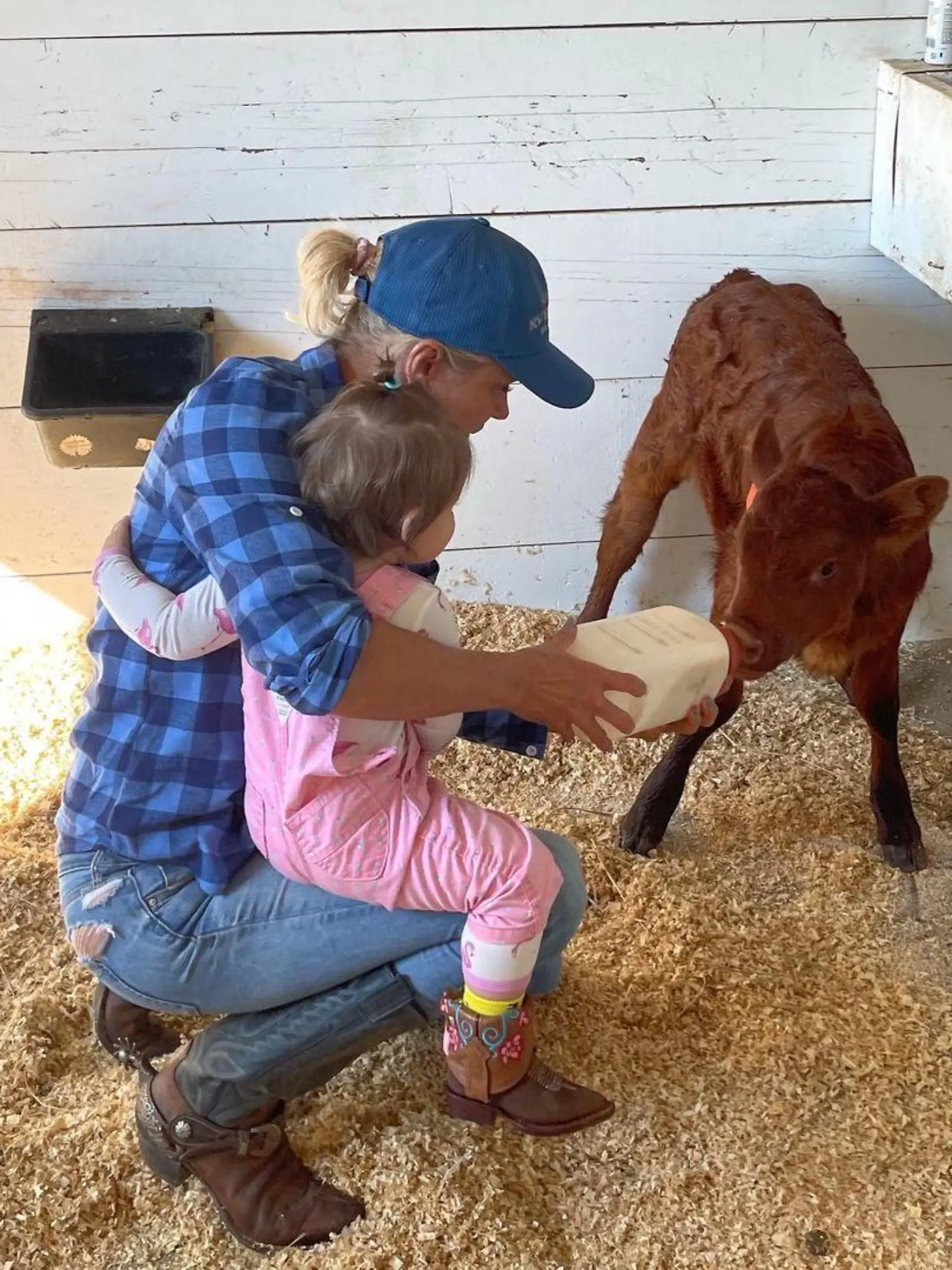 Oma Yolanda Hadid mit Enkeltochter Khai.