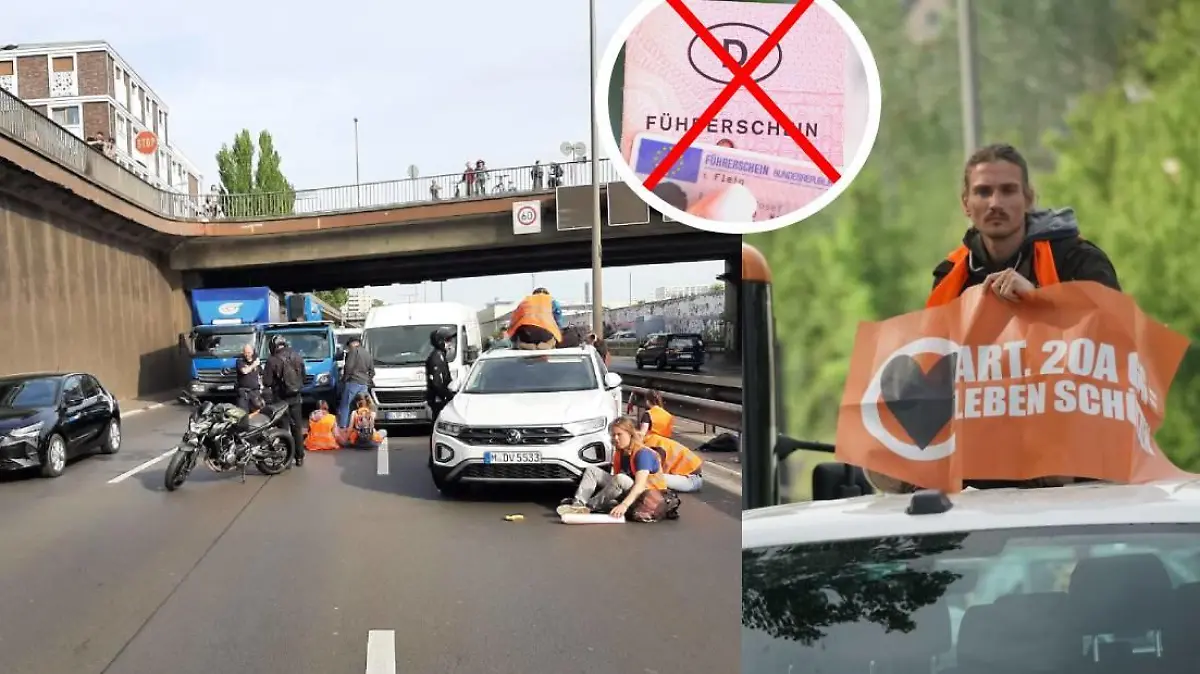 Benjamin Jendro appelliert Letzte Generation die Fahrerlaubnis entziehen