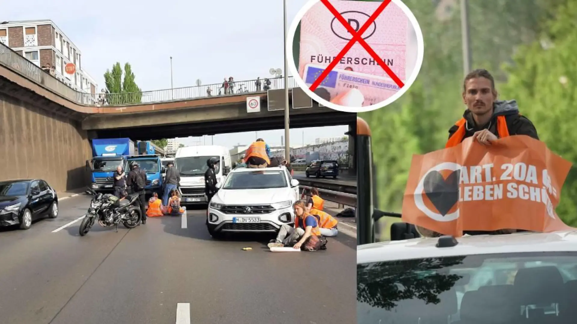Benjamin Jendro appelliert Letzte Generation die Fahrerlaubnis entziehen