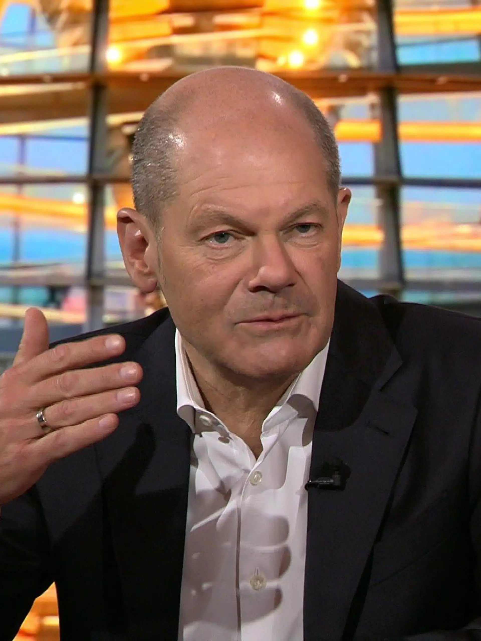Am Montagabend stellte sich SPD-Kanzlerkandidat Olaf Scholz den Fragen der Zuschauer