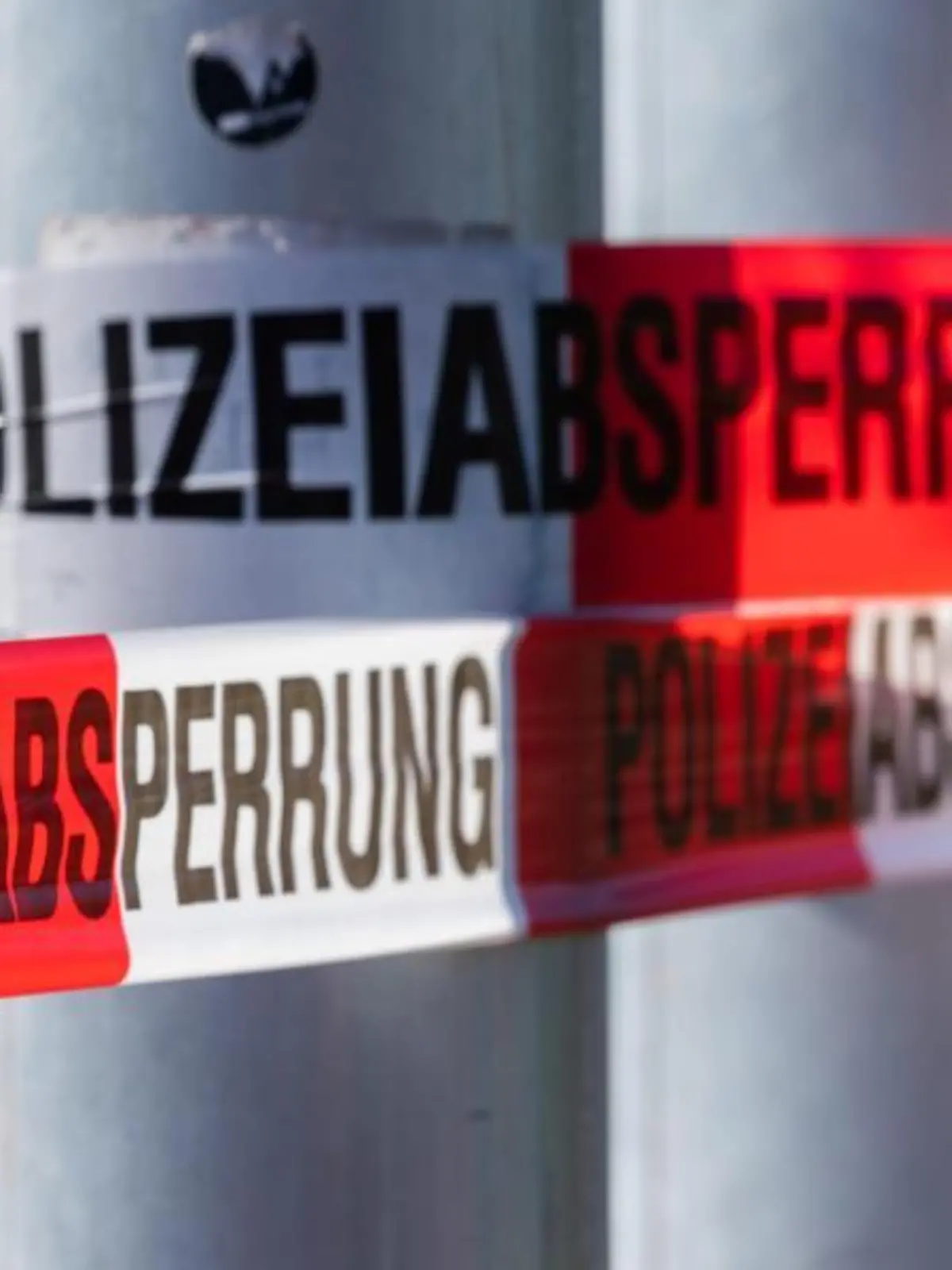Absperrband der Polizei