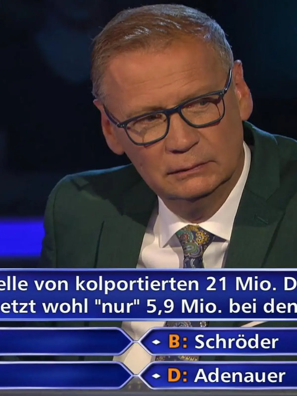 Günther Jauch moderiert das große "Wer wird Millionär?"-Danke-Special