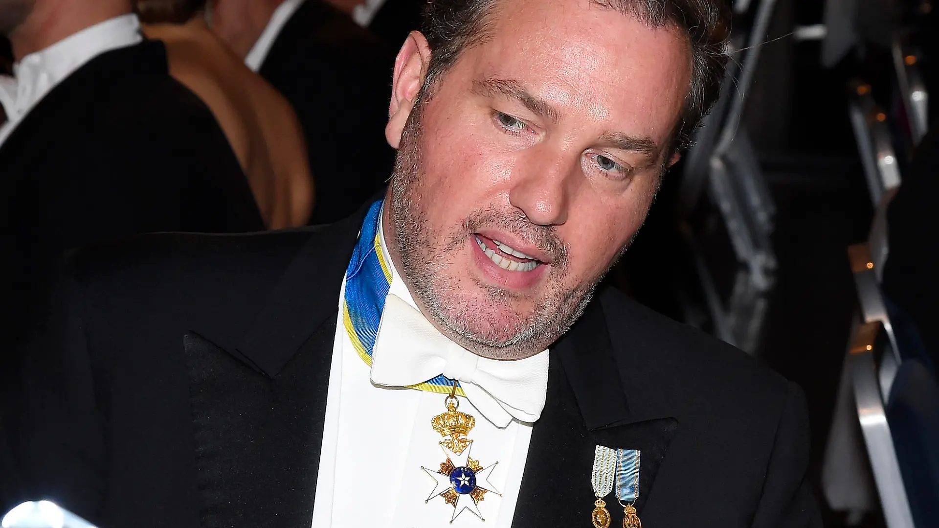 Christopher O'Neill Nobel banquet, Stockholm City Hall, Stockholm 2017-12-10 (c) Karin Törnblom / IBL Nobelbanketten, Stockholms Stadshus 2017-12-10