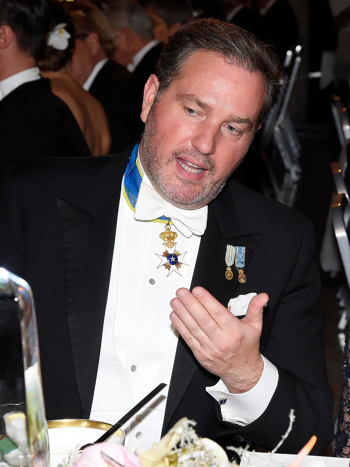 Christopher O'Neill Nobel banquet, Stockholm City Hall, Stockholm 2017-12-10 (c) Karin Törnblom / IBL Nobelbanketten, Stockholms Stadshus 2017-12-10