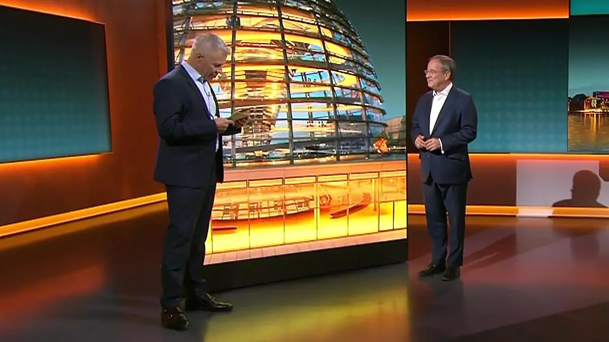 Armin Lascehet in der Sendung "Am Tisch mit..."