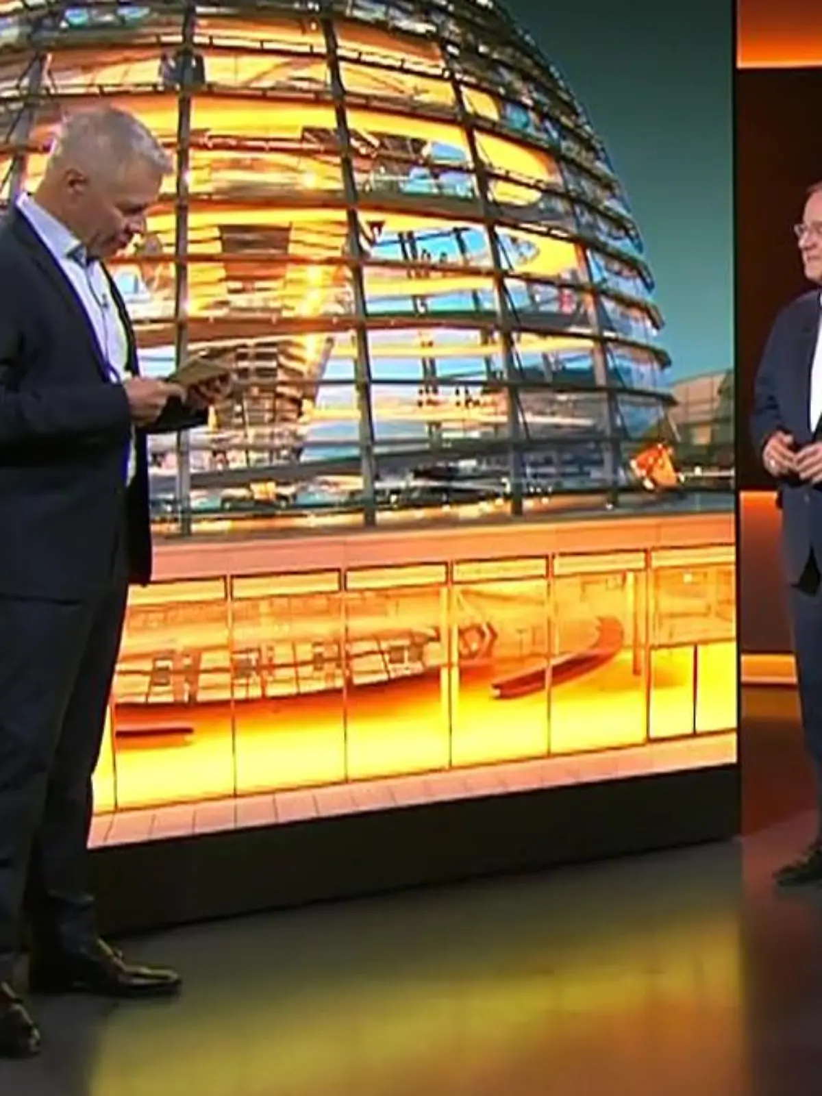 Armin Lascehet in der Sendung "Am Tisch mit..."