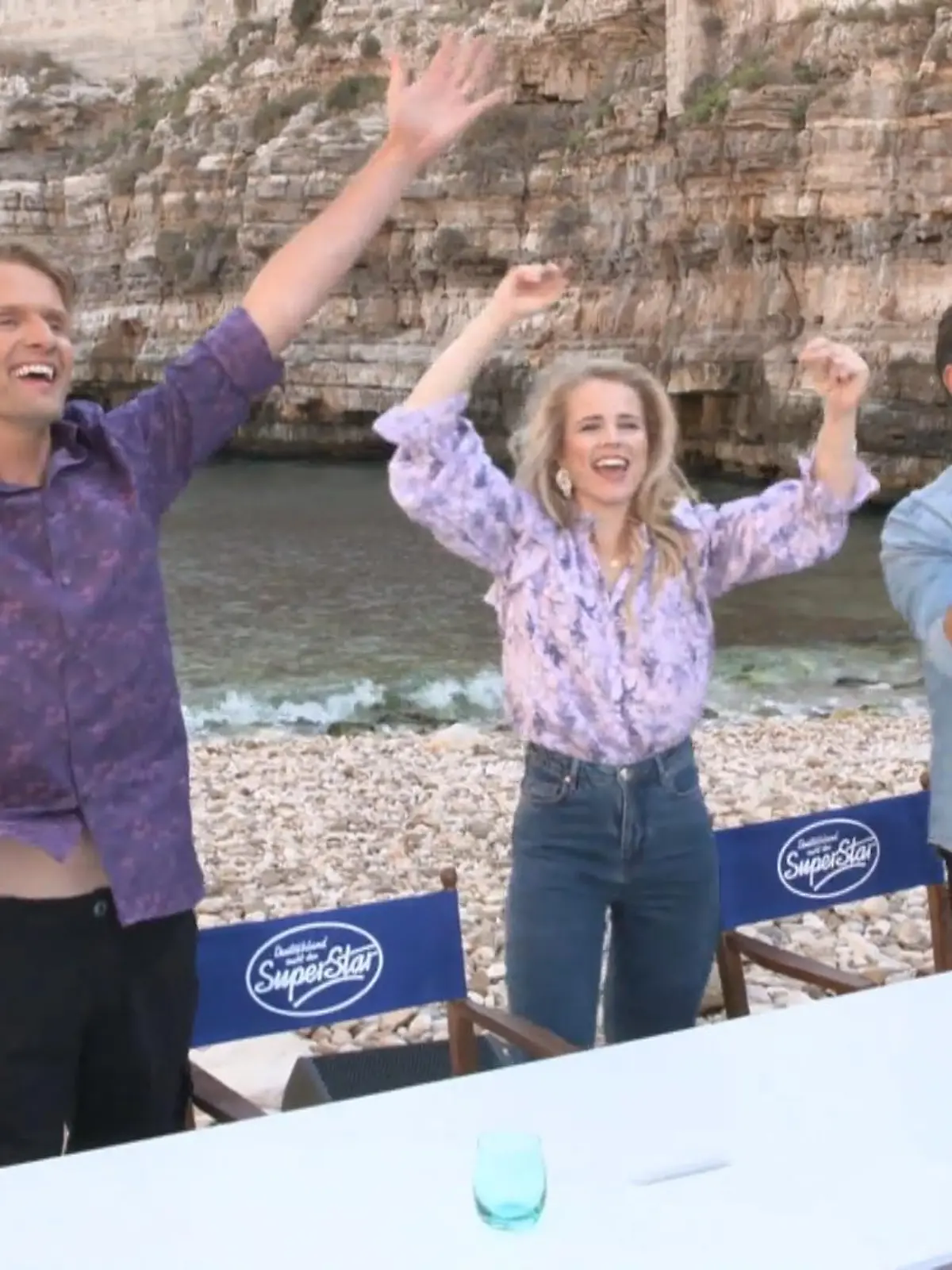 Bild zu: "Die ersten Bilder vom DSDS-Auslands-Recall in Italien!"