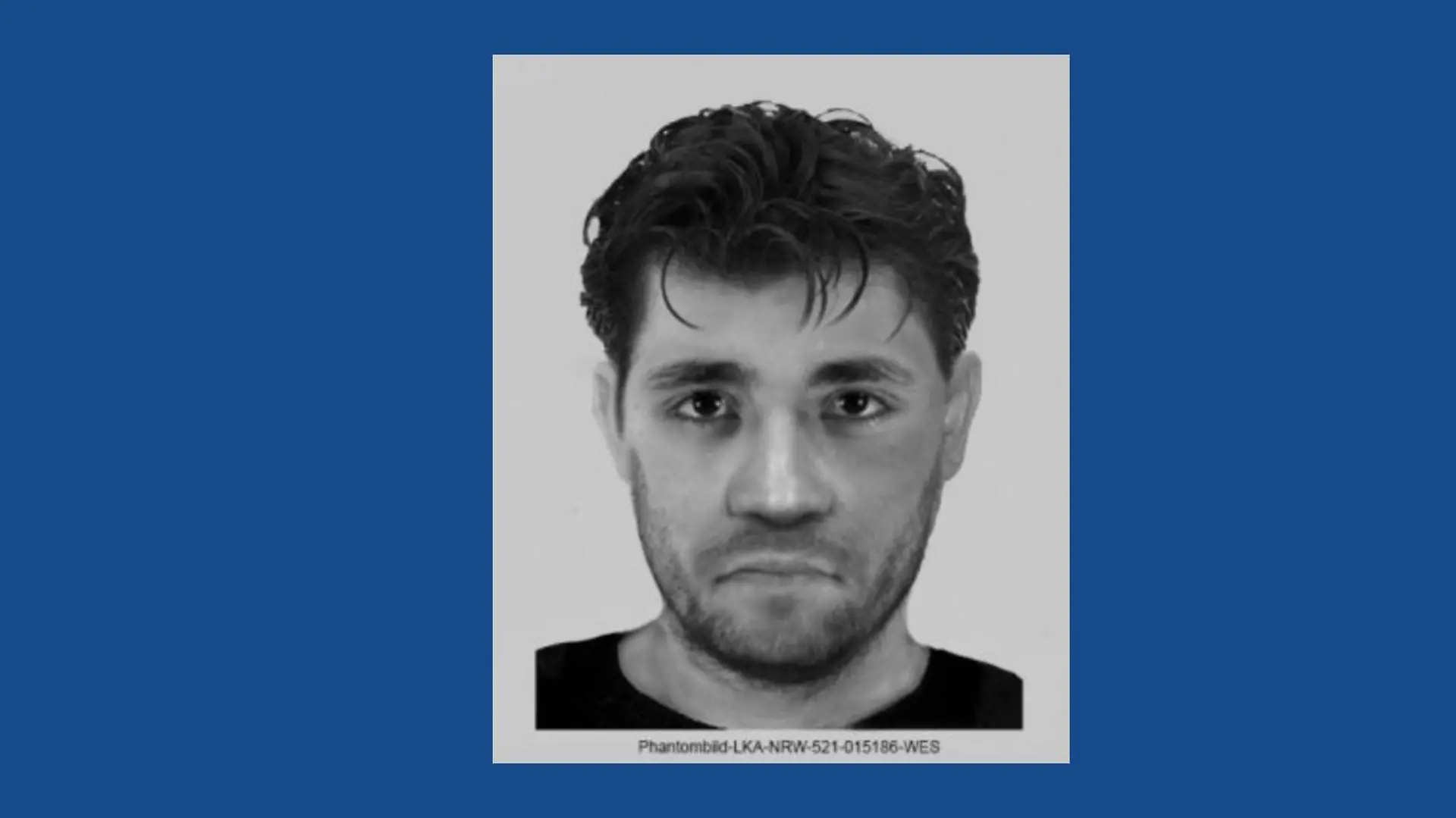 Vergewaltigung in Schlosspark Benrath: Polizei fahndet mit Phantombild