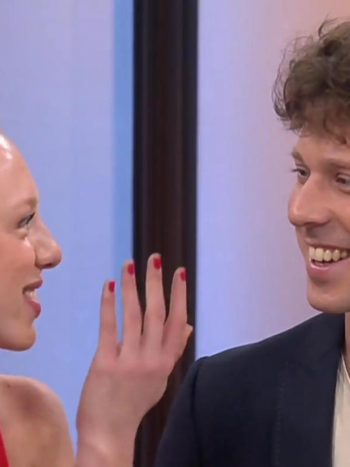 Anna Ermakova und Valentin Lusin über die Rolle, die Ehefrau Renata im Team "Curly Fries" gespielt hat.