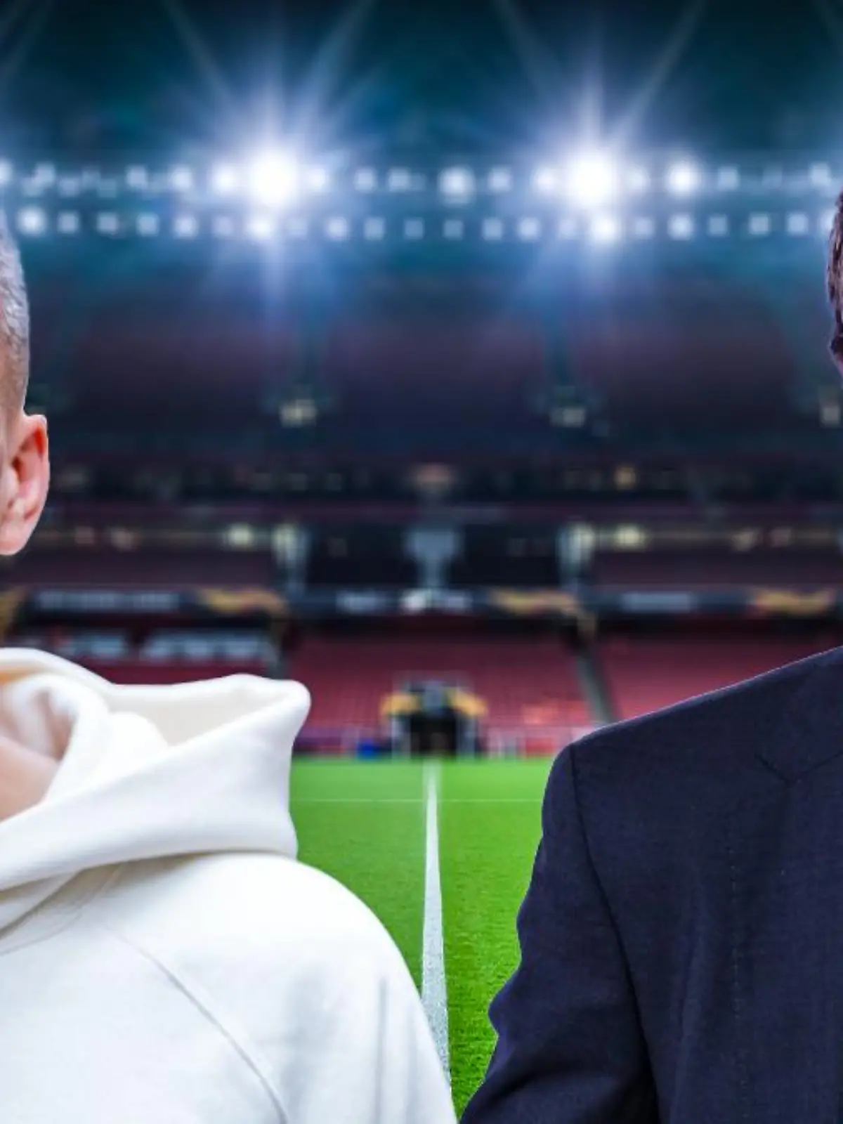 Lukas Podolski und Frederick Lau