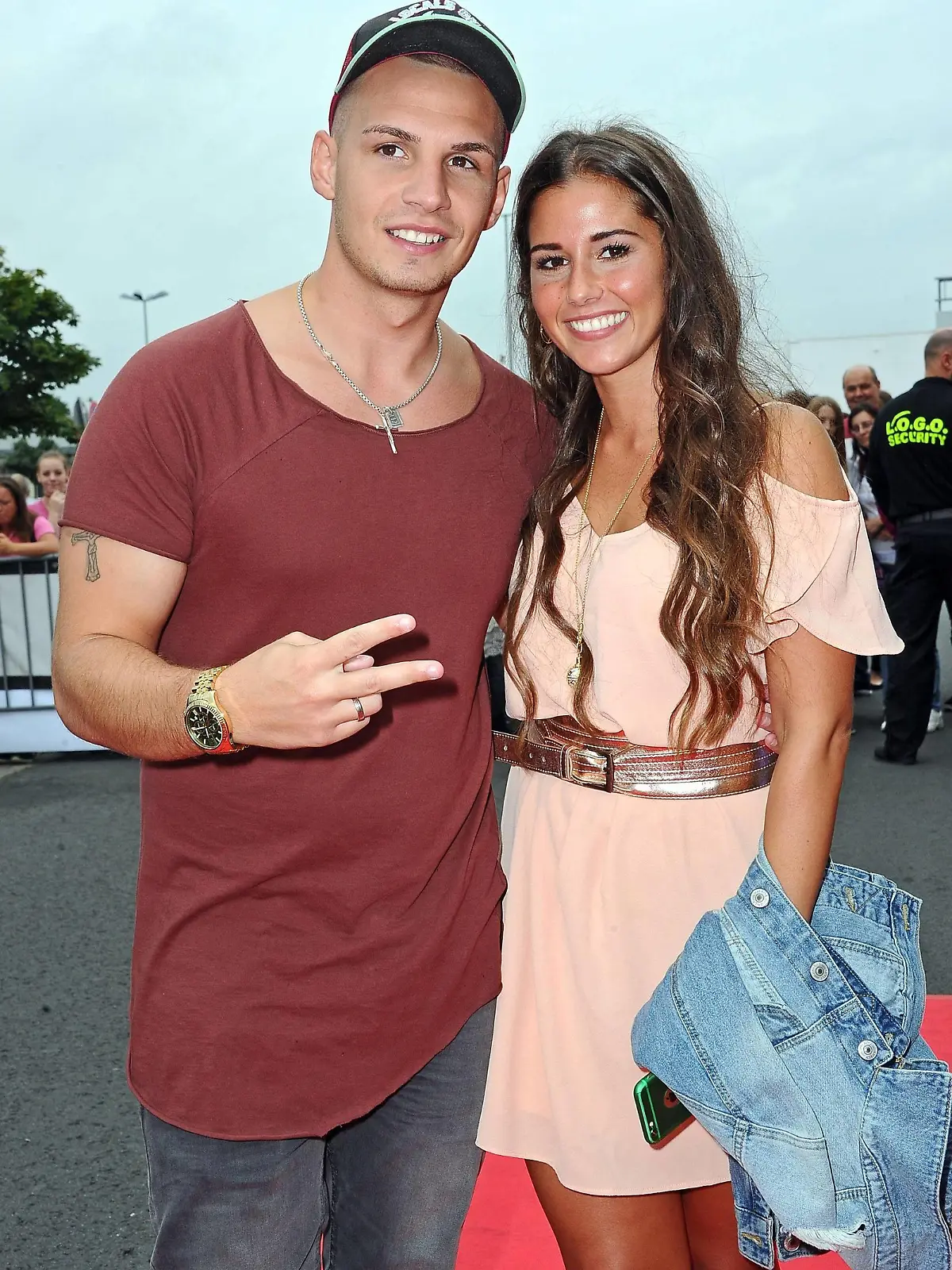 Charity Sommer-Open-Air . Sänger Pietro Lombardi und Sängerin Sarah Lombardi ( geb. Engels ) anläßlich des Charity Sommer-Open-Air am 20.08.2016 am Helvetia in Groß-Gerau.

Charity Summer Open Air Singer Pietro Lombardi and Singer Sarah Lombardi geb Engels during the Charity Summer Open Air at 20 08 2016 at Helvetia in big Gerau  