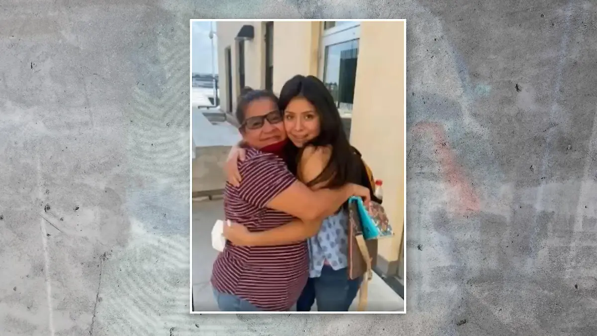 Angelica Vences-Salgado kann ihre Tochter Jacqueline Hernandez nach 14 Jahren wieder in die Arme schließen
