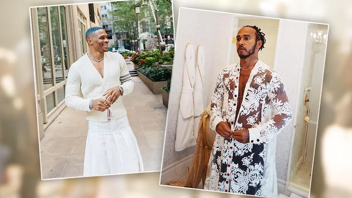 Russell Westbrook und Lewis Hamilton