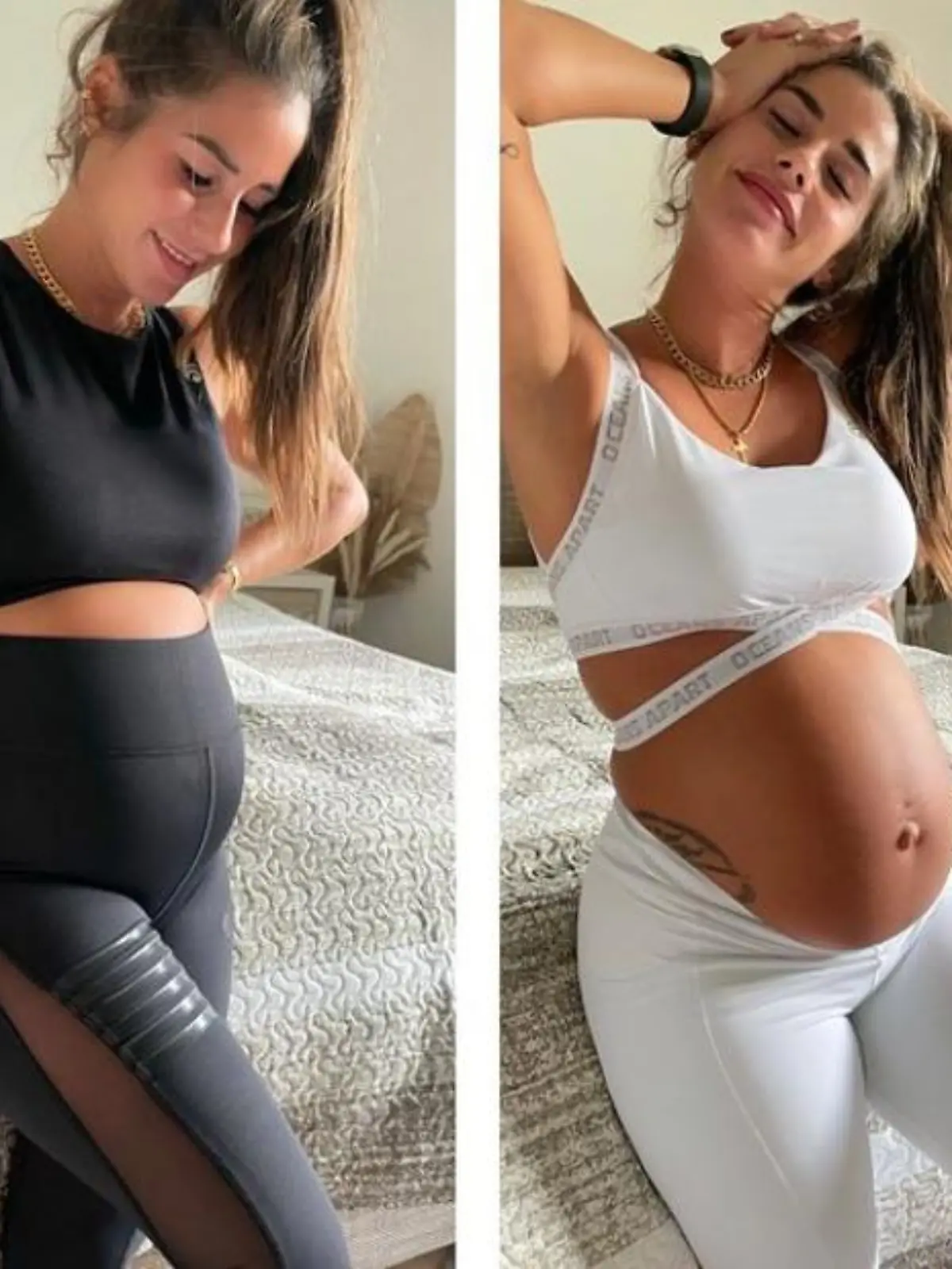 Sarah Engels präsentiert stolz ihren Babybauch im Netz.