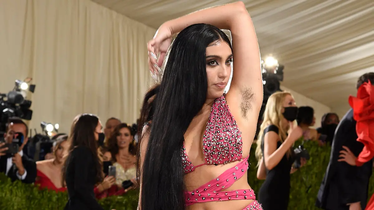 Lourdes Leon attends The Metropolitan Museum of Art's Costume Institute benefit gala celebrating the opening of the "In America: A Lexicon of Fashion" exhibition on Monday, Sept. 13, 2021, in New York. (Photo by Evan Agostini/Invision/AP)