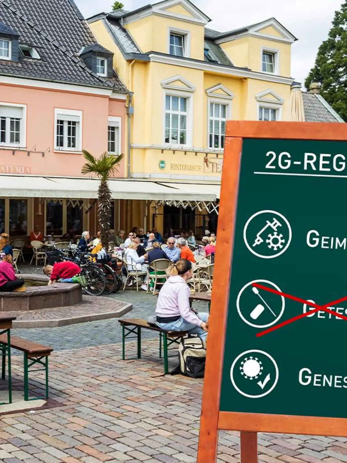 Hier gilt die 2G-Regel!