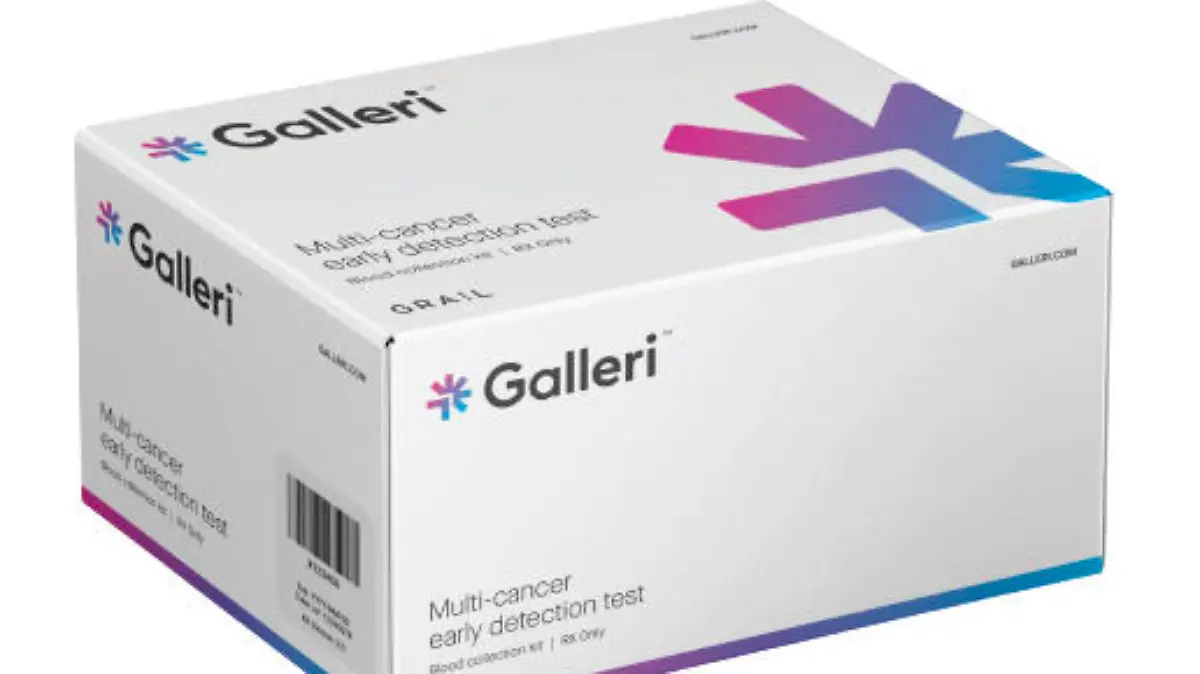 So sieht die Verpackung des Galleri-Bluttests aus