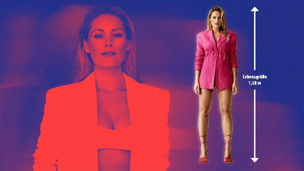 Helene Fischer im Kleid.