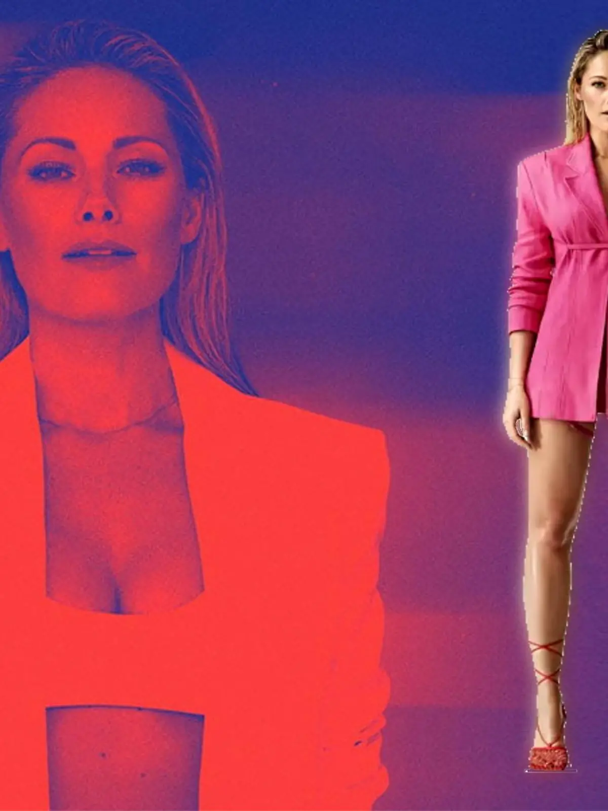 Helene Fischer im Kleid.