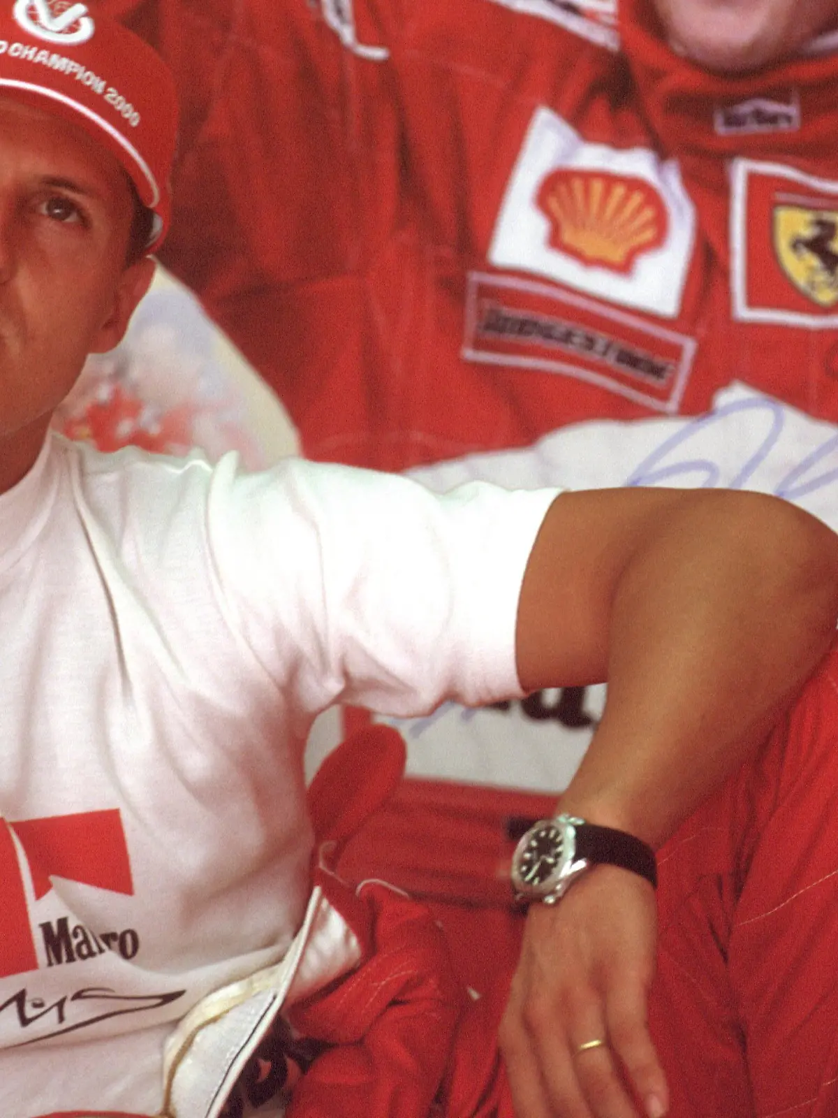Sepang, Kuala Lumpur, Malaysia. 20-22 October 2000. Michael Schumacher (Ferrari) 1st position. Ref-35mm A13. World Copyright - Lawrence/LAT Photographic PUBLICATIONxINxGERxSUIxAUTxHUNxONLY open-uri20121024-7831-y1d7se  