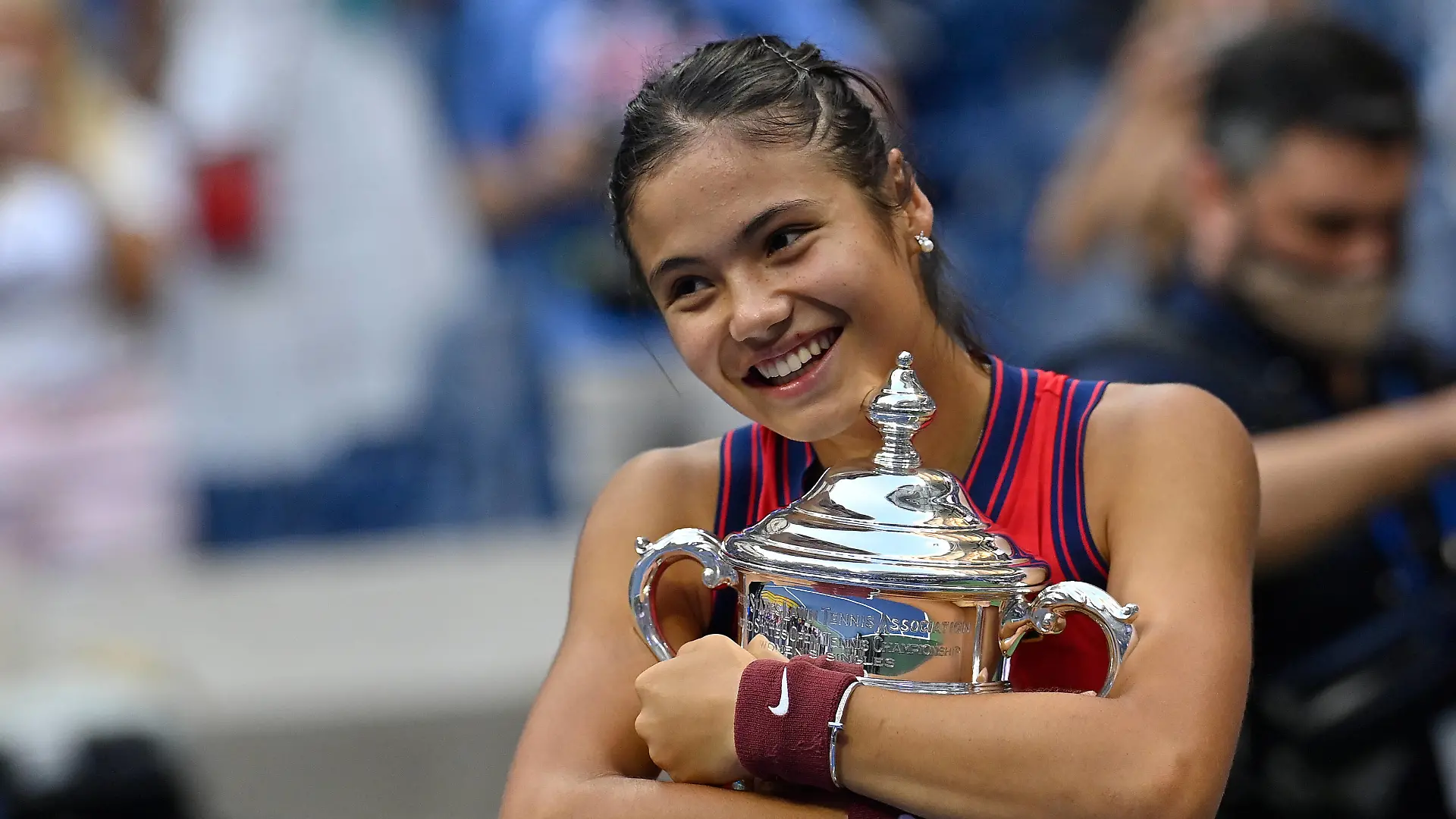 2021 US Open Woman s Single Final Emma Raducanu GBR Woman s Single Champion 2021 *** 2021 US Open Woman s Single Final Emma Raducanu GBR Woman s Single Champion 2021