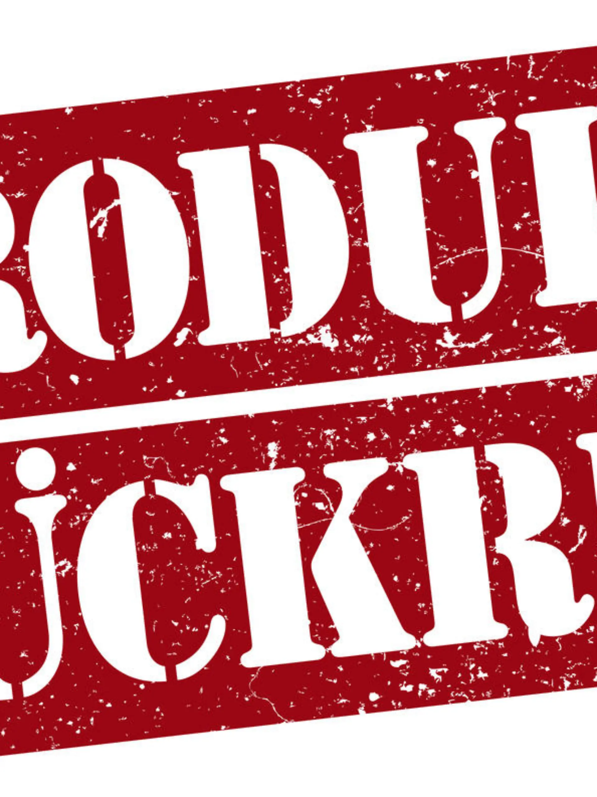 red rubber stamp with word PRODUKTRÜCKRUF, product recall in German, isolated on white background vector illustration