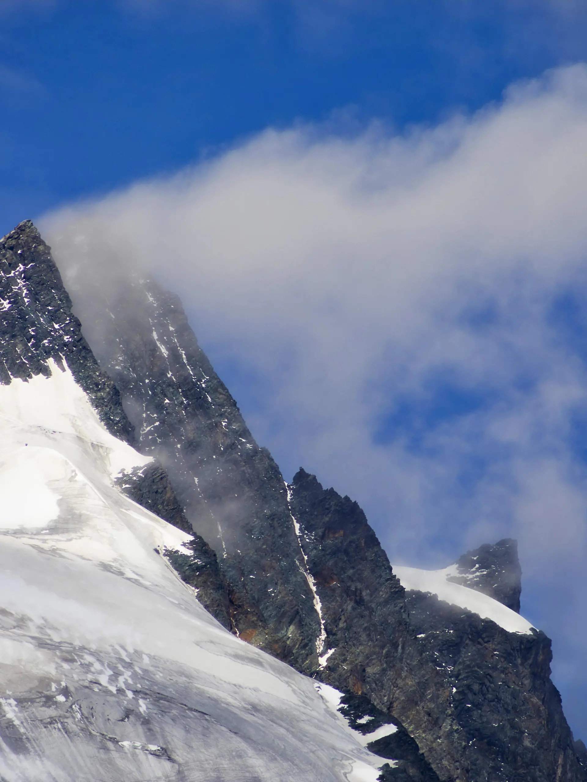 Blick zum Grossglockner, Oesterreich, Osttirol | view of Mount Grossglockner, Austria, Eastern Tyrol | Verwendung weltweit
