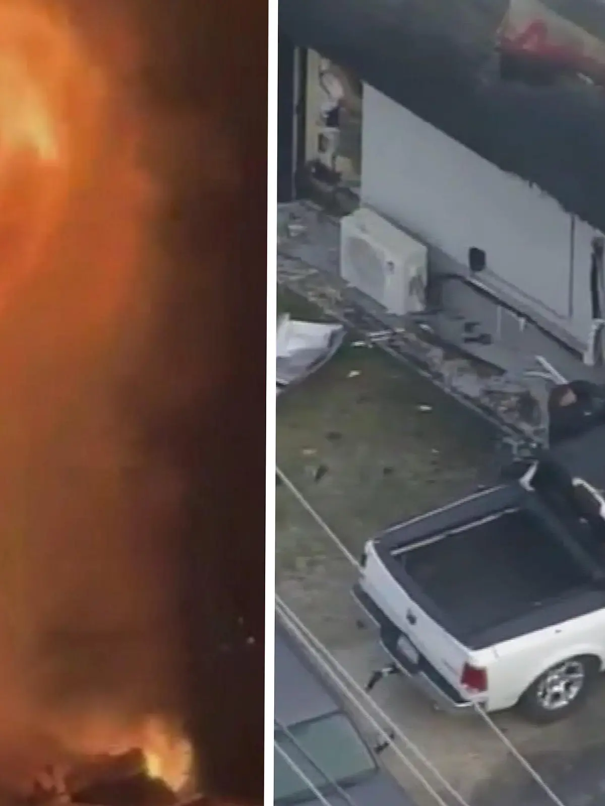 Was diese Männer geleistet haben, ist wirklich unglaublich. Mitten in der Nacht kracht plötzlich ein Truck in ein Gebäude und fängt Feuer. Kyle und seine Helfer reagieren sofort.