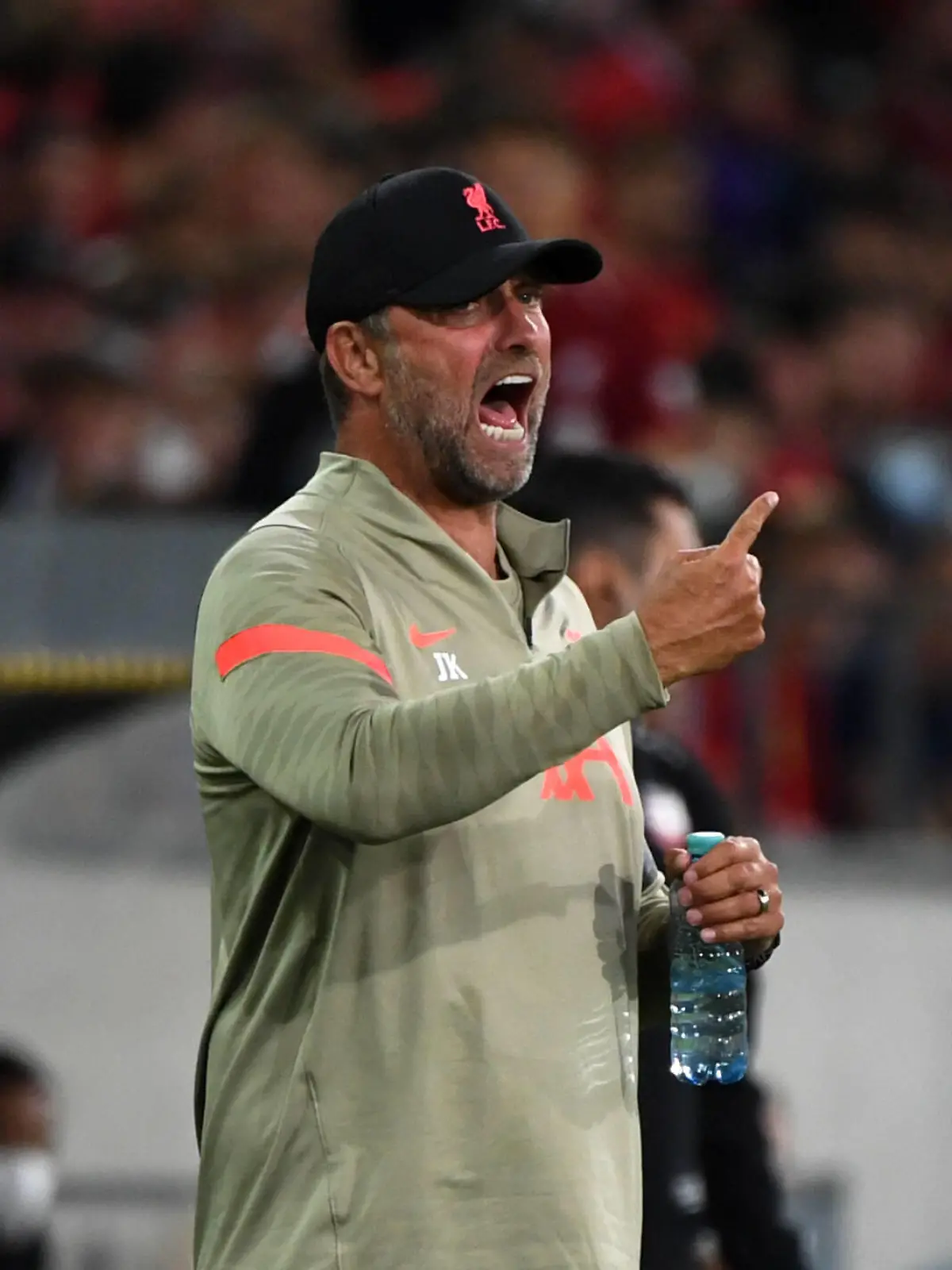 Fussball, Herren, Saison 2021/2022, Testspiel in Innsbruck Österreich, FC Liverpool - Hertha BSC, Trainer Jürgen Klopp Liverpool FC, 29.07. 2021, *** Football, men, 2021 2022 season, test match in Innsbruck Austria , Liverpool FC Hertha BSC, coach Jürgen Klopp Liverpool FC , 29 07 2021, Copyright: xSebastianxRäppold/MatthiasxKochx 