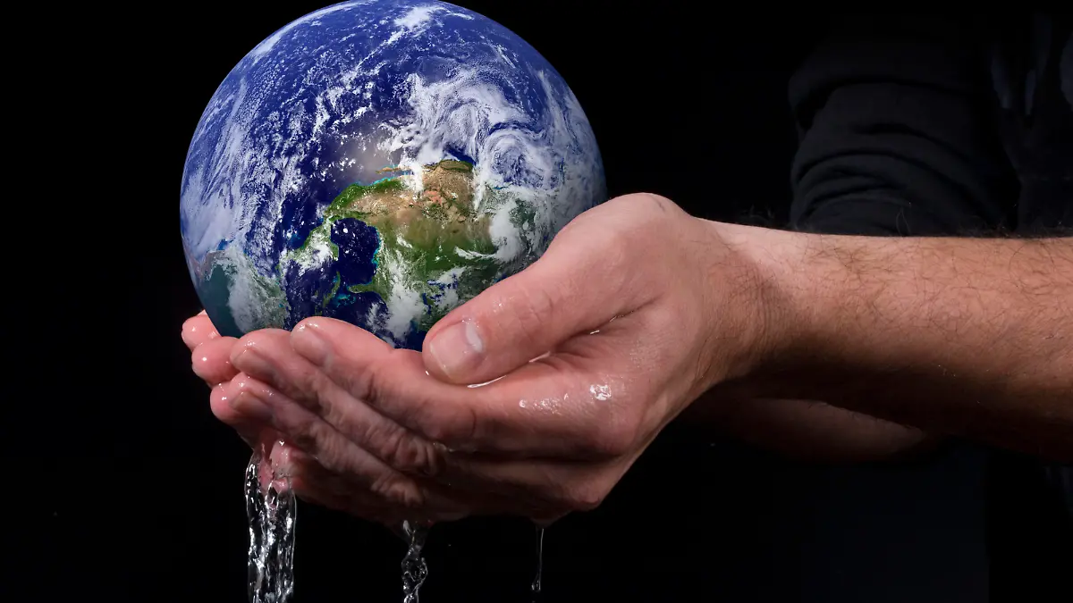 Die Wassermege auf der Erde bleibt konstant