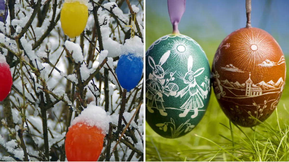 Oster-Wetter: Zwischen Schnee und Sommersonne alles drin!