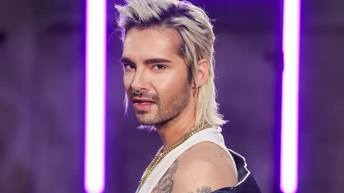 20.05.2021, Sachsen, Leipzig: Musiker Bill Kaulitz kommt zur Verleihung der "About You"-Awards. In den Kategorien Style, Sports, Business, Empowerment und Digital Art werden die Social-Media-Persönlichkeiten des Jahres geehrt. Foto: Jan Woitas/dpa-Zentralbild/dpa +++ dpa-Bildfunk +++