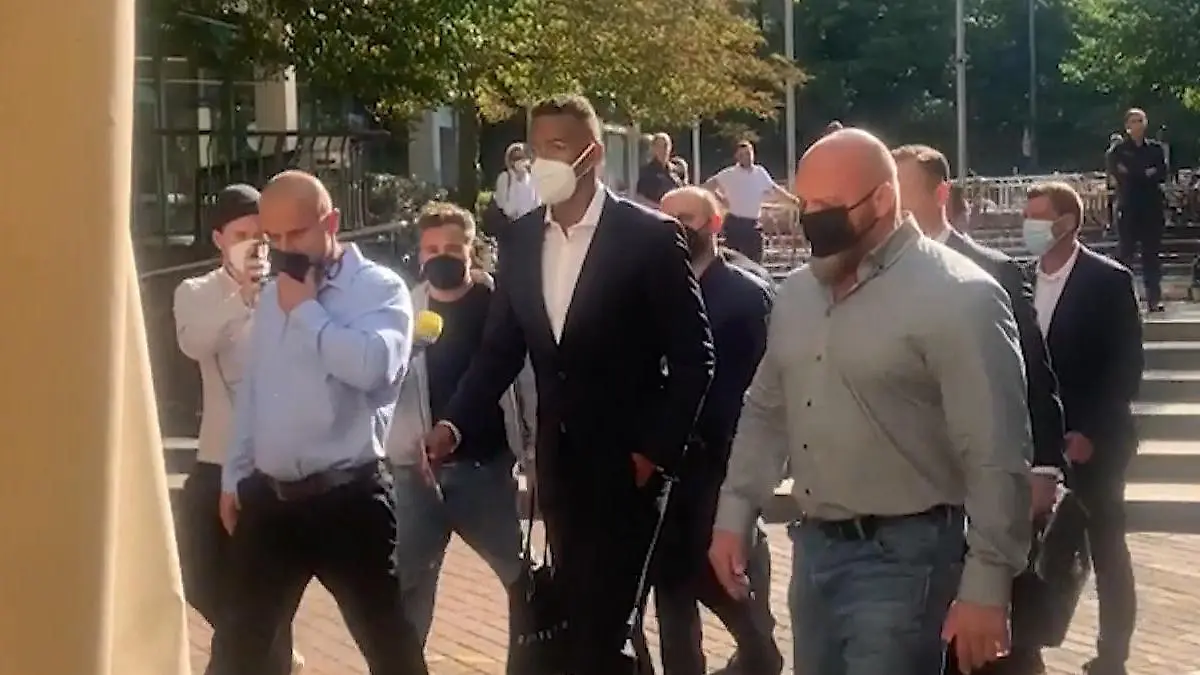 Hier schreitet Jérôme Boateng ins Gericht Wegen Körperverletzung angeklagt