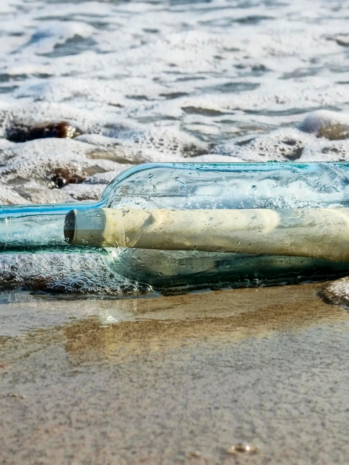 Flaschenpost braucht 23 Jahre von Bremerhaven bis Kiel.
