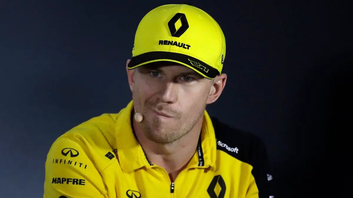 05.09.2019, Italien, Monza: Motorsport: Formel 1, Pressekonferenz zum Großen Preis von Italien: Nico Hülkenberg aus Deutschland vom Renault F1 Team nimmt an einer Pressekonferenz teil. Foto: Luca Bruno/AP/dpa +++ dpa-Bildfunk +++