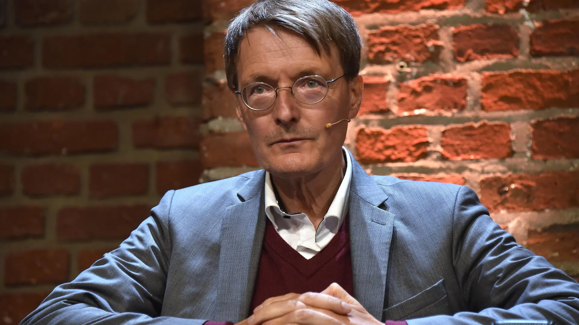 Der Politiker Prof. Dr. Karl Lauterbach spricht und diskutiert auf der phil.COLOGNE, dem internationalen Festival für Philosophie *** Politician Prof Dr Karl Lauterbach speaks and discusses at phil COLOGNE, the international festival for philosophy