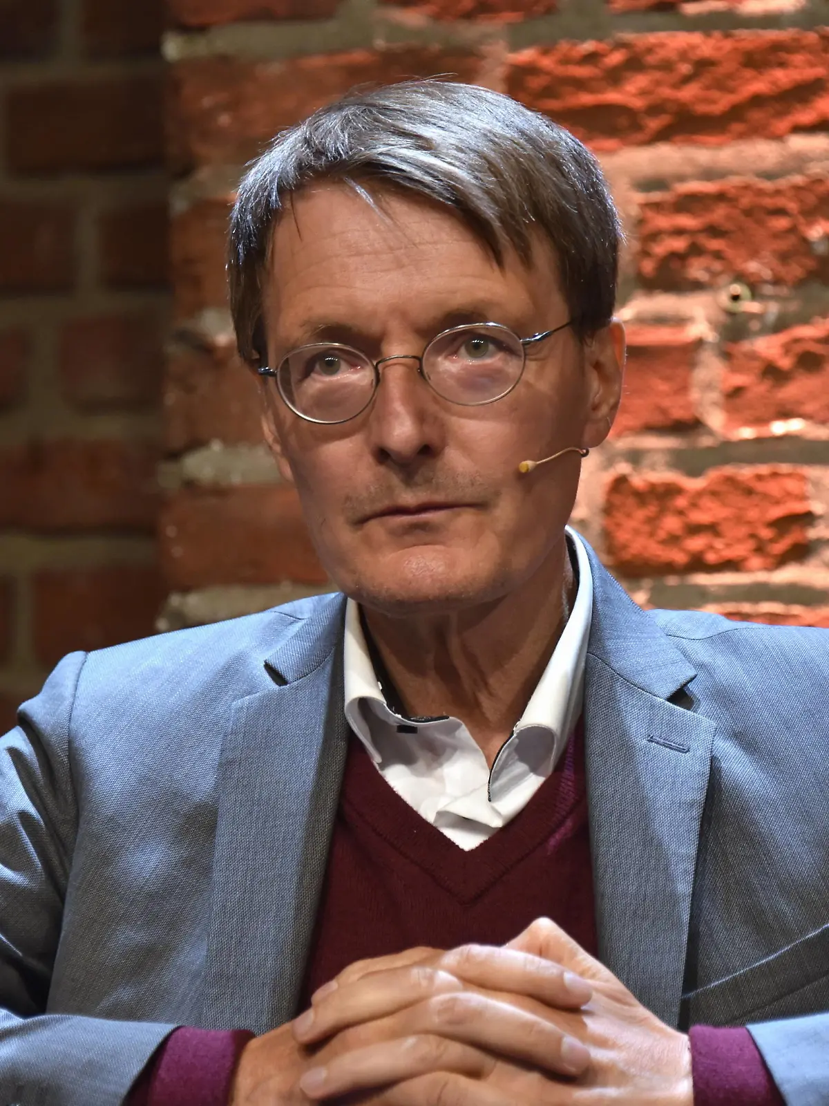 Der Politiker Prof. Dr. Karl Lauterbach spricht und diskutiert auf der phil.COLOGNE, dem internationalen Festival für Philosophie *** Politician Prof Dr Karl Lauterbach speaks and discusses at phil COLOGNE, the international festival for philosophy 