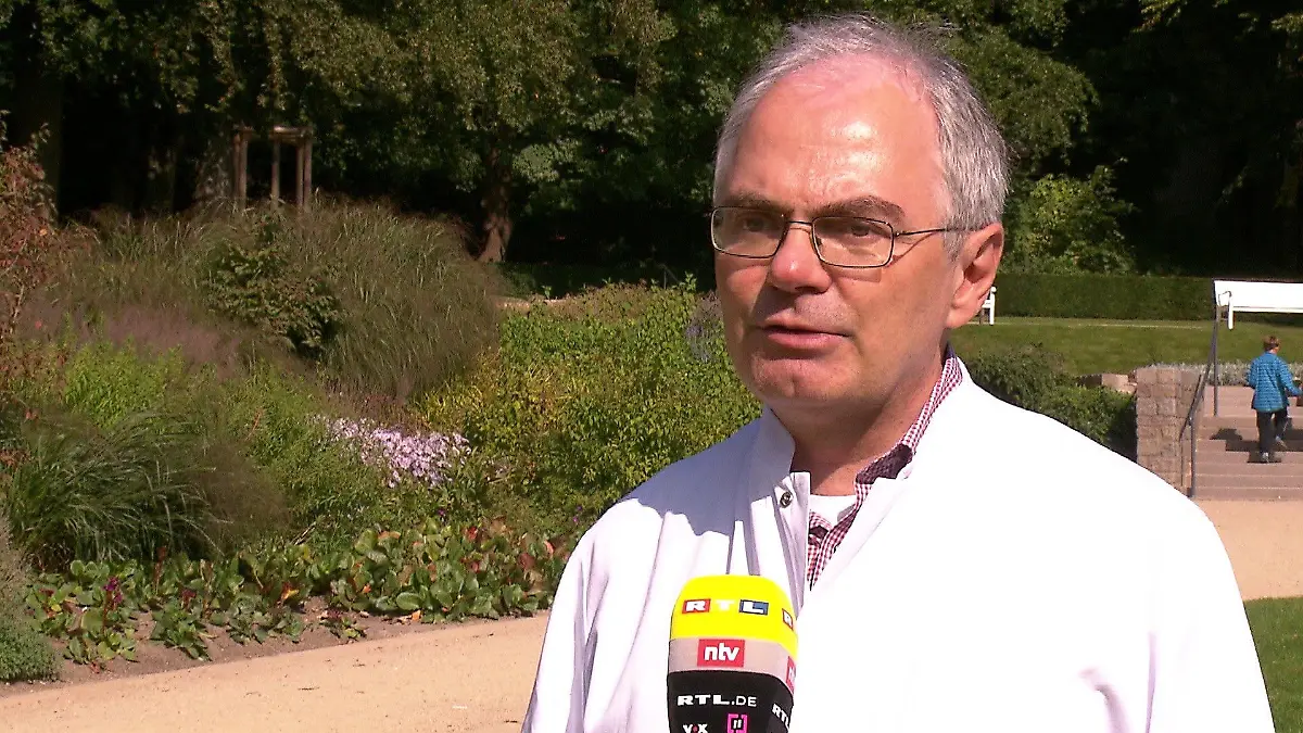 Prof. Helmut Fickenscher, Virologe in Kiel.