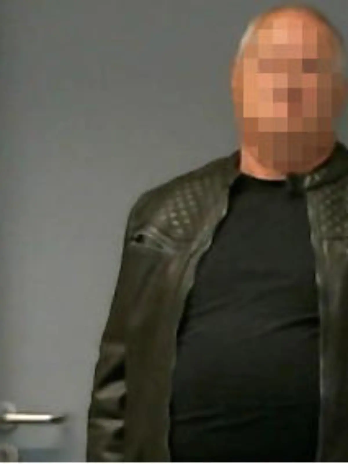 Mit diesem Foto (nachträglich verfremdet) suchte die Polizei nach Manfred R.