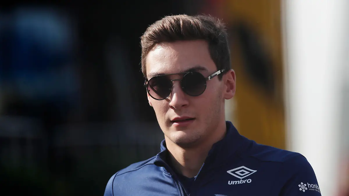 Formula One F1 - Dutch Grand Prix - Circuit Zandvoort, Zandvoort, Netherlands - September 5, 2021 Williams' George Russell arrives at the circuit REUTERS/Benoit Tessier