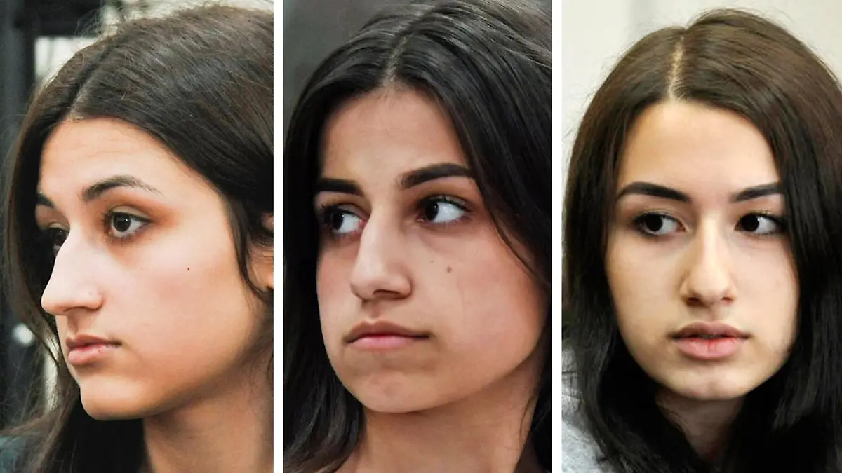 Maria (18), Angelina (19) und Krestina Khachaturyan (20)