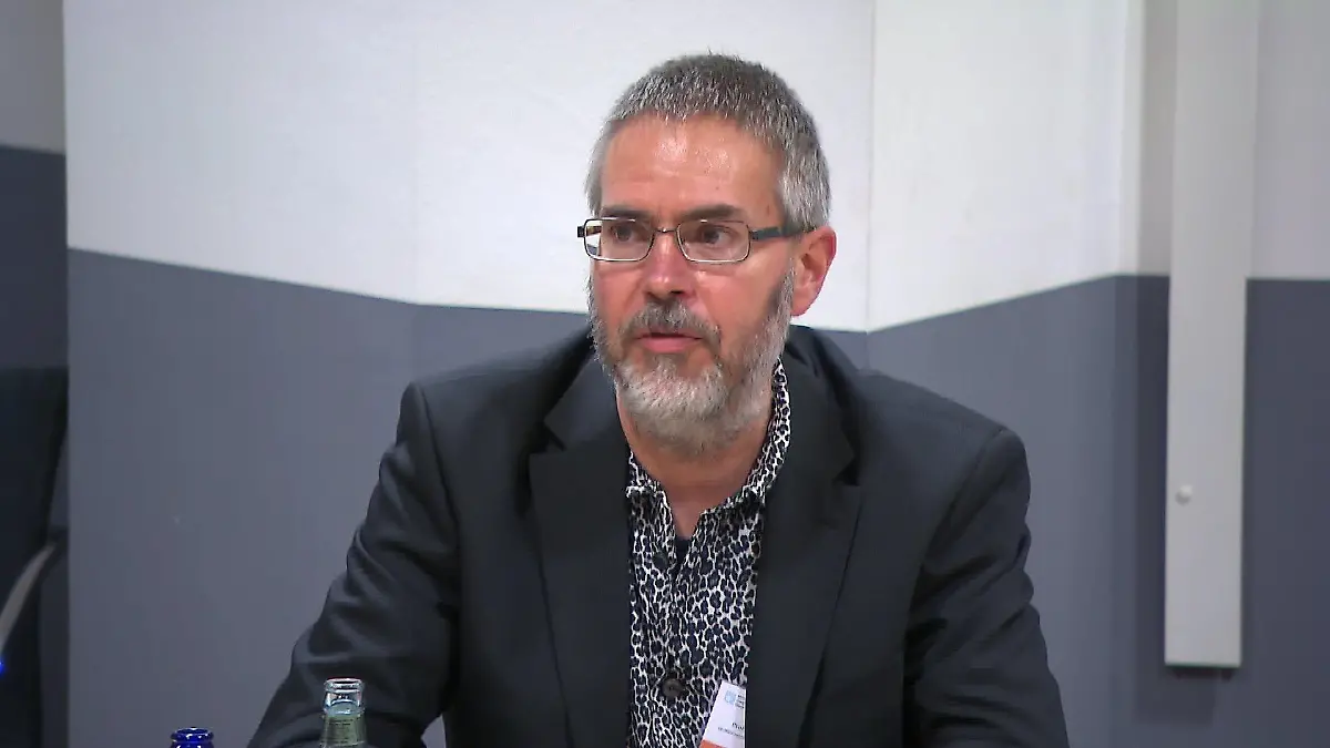 Prof. Jens Greinert  vom GEOMAR Helmholtz-Zentrum für Ozeanforschung in Kiel.