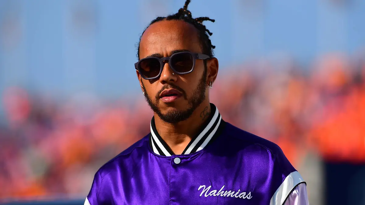 Lewis Hamilton of Mercedes-AMG Petronas F1 Team arrive into the paddock before race of Dutch Grand Prix, 13th round of Formula 1 World Championship in CM.com Circuit Zandvoort, North Holland, Netherlands, 5 September 2021 (Photo by Andrea Diodato/NurPhoto)