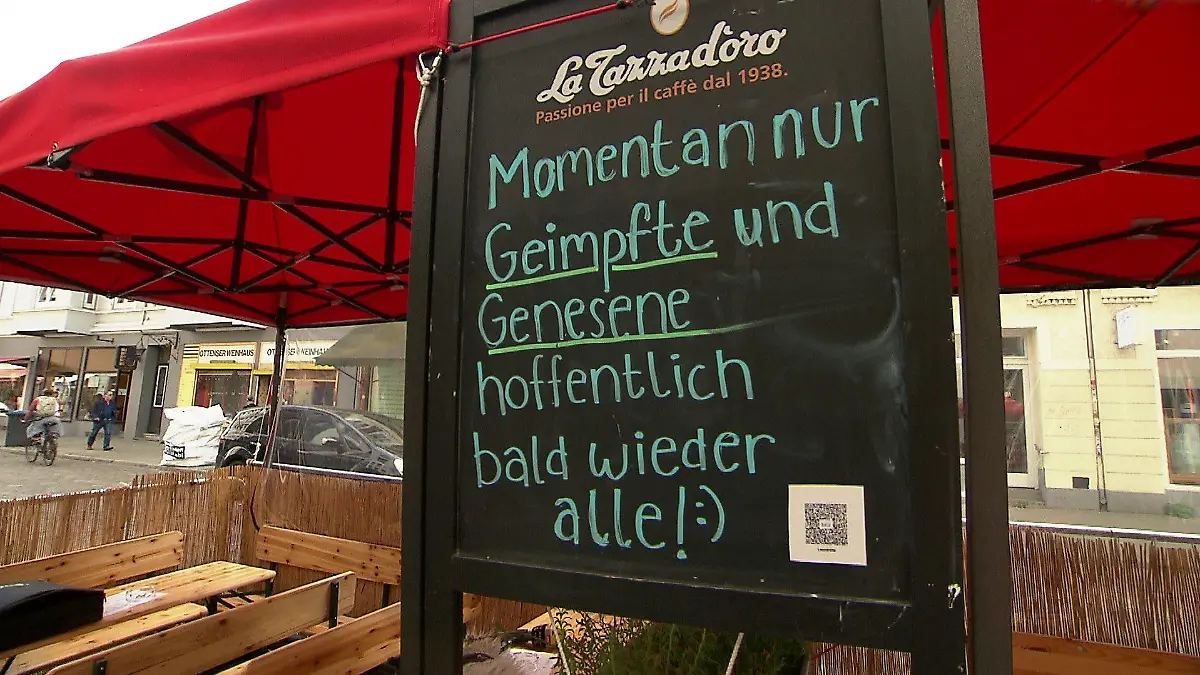In der Bar in Ottensen gilt die 2G-Regel