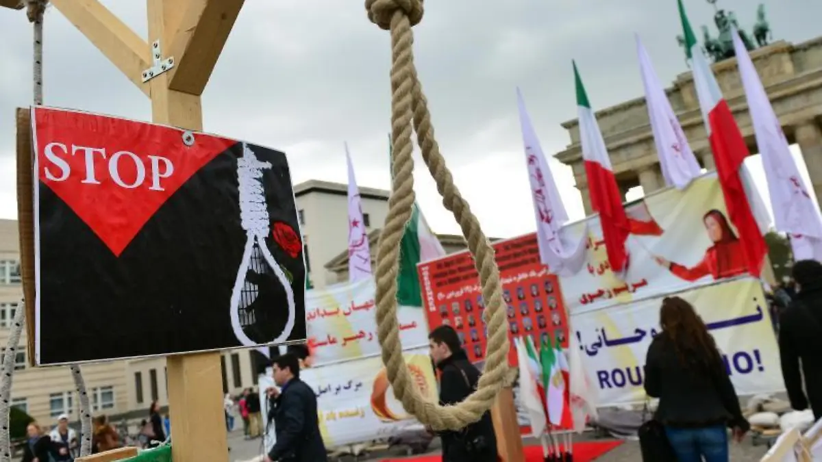 Demonstration gegen Todesstrafe im Iran