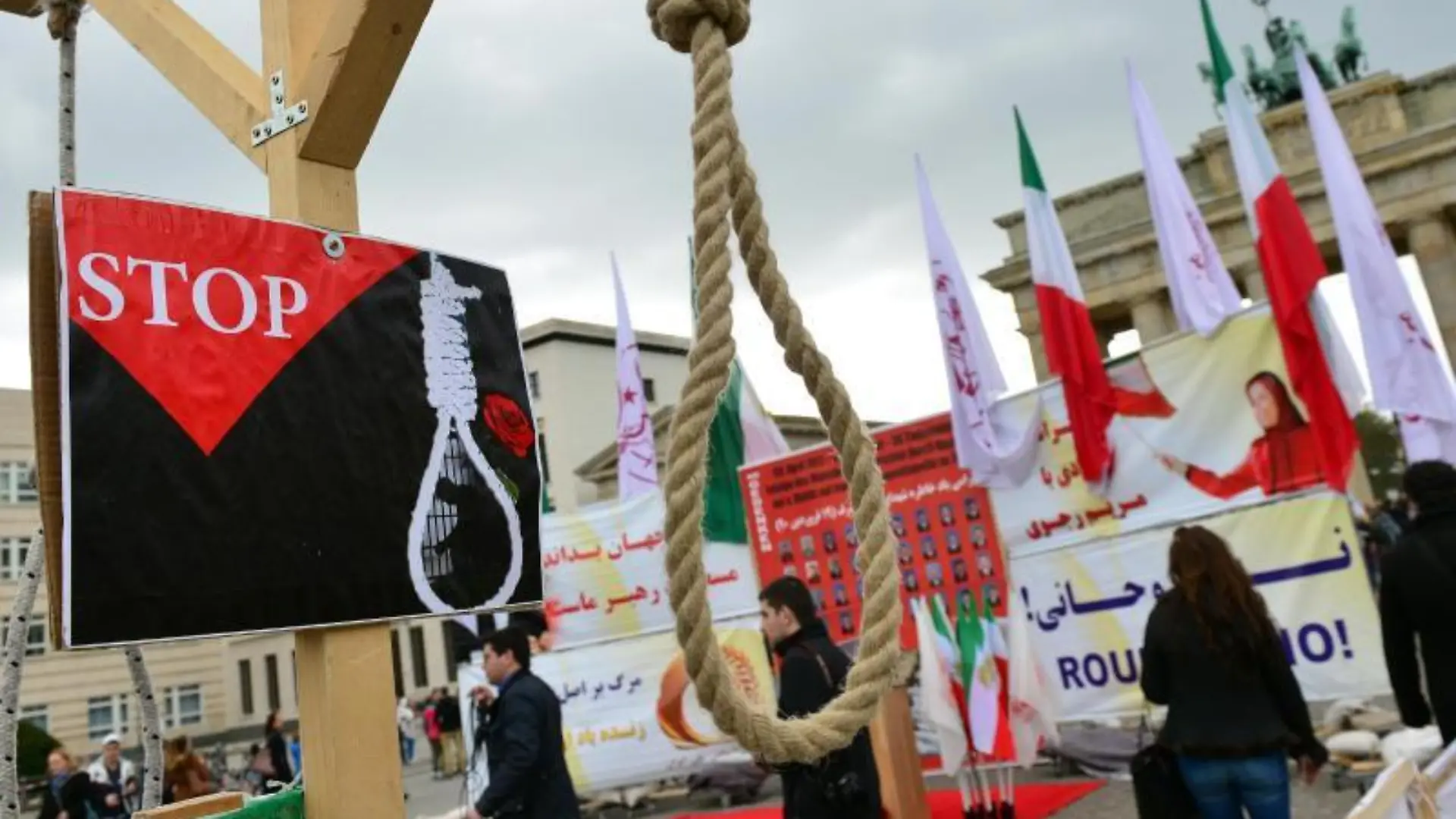 Demonstration gegen Todesstrafe im Iran